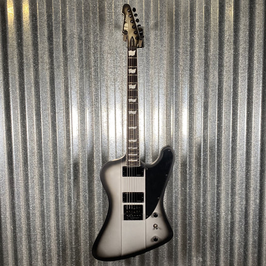 ESP LTD Phoenix-1000 Evertune Silver Burst Satin Guitar PHOENIX1000ETSSBS #1429 Used