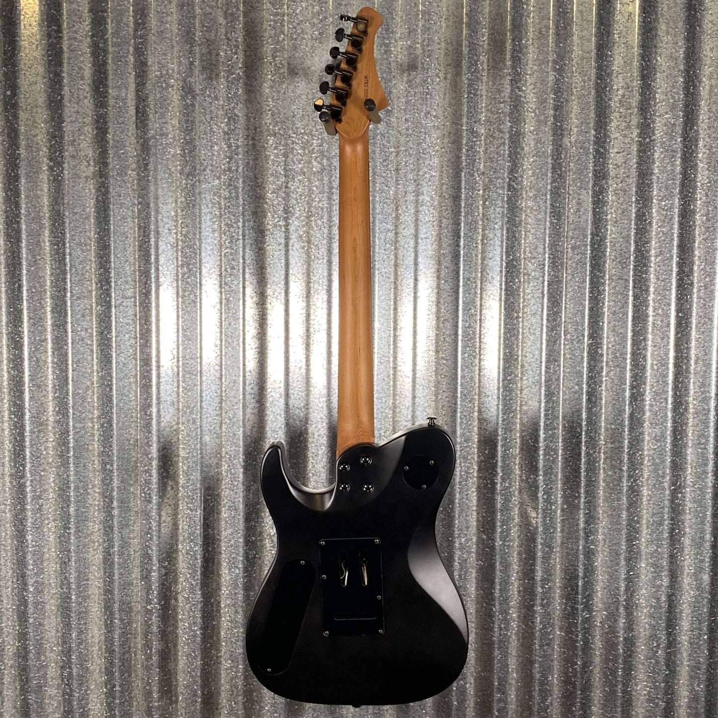 Westcreek Guitars Helyx T Style Dual Humbucker Matte Black Guitar #0158 Used