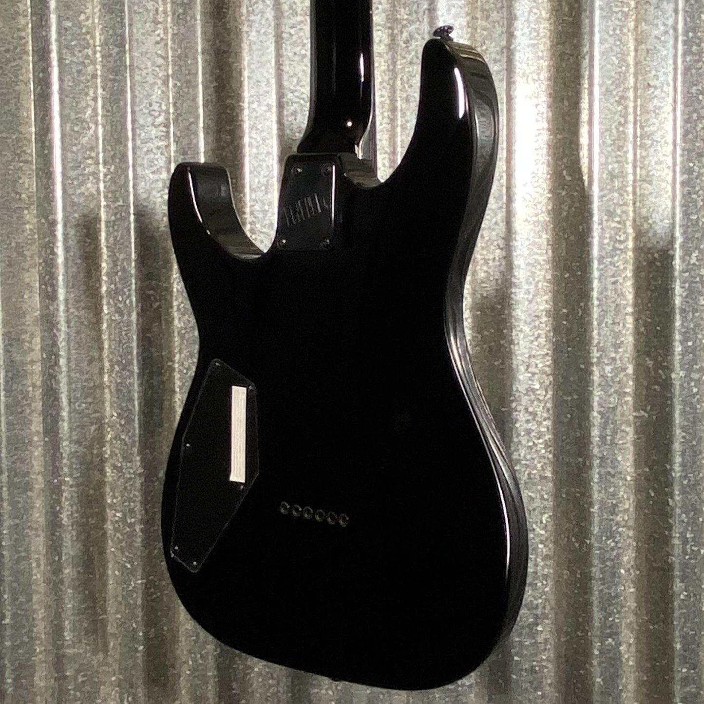 ESP LTD M-201BHT Baritone Hard Tail Black Guitar & Case #1151 Used