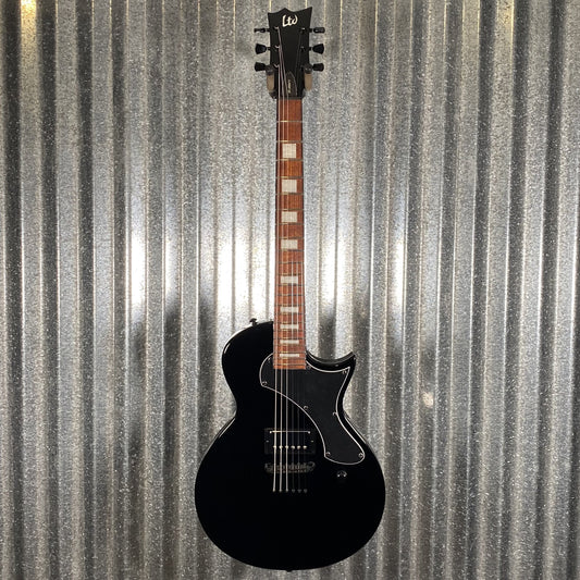 ESP LTD EC-201 Flat Top Black Guitar EC201FTBLK #0298 Used