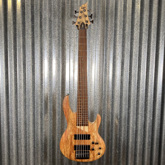 ESP LTD B-206SM Natural Satin 6 String Bass LB206SMNS #0176 Used