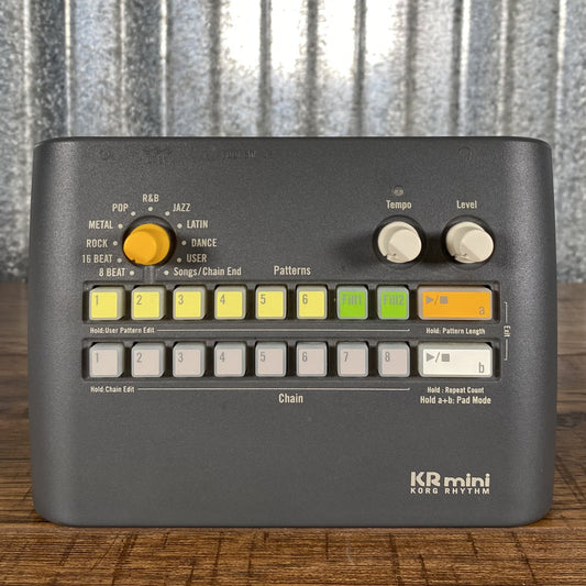 Korg KR Mini Rhythm Drum Machine Used