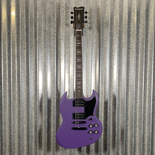 Westcreek Guitars Racer SG Offset Style Purple Matte Guitar #0086 Used