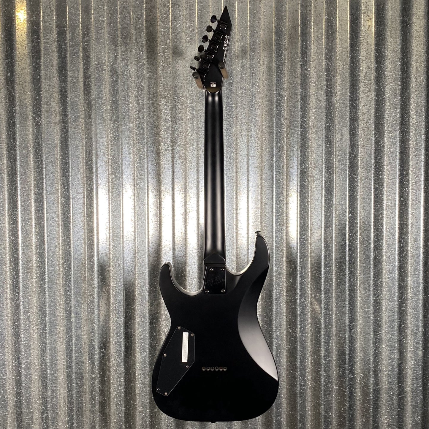 ESP LTD M-201HT Hard Tail Black Satin Guitar M201HTBLKS #1542 Used