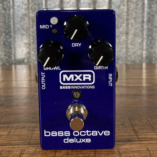 Dunlop MXR M288 Bass Deluxe Octave Effect Pedal B Stock