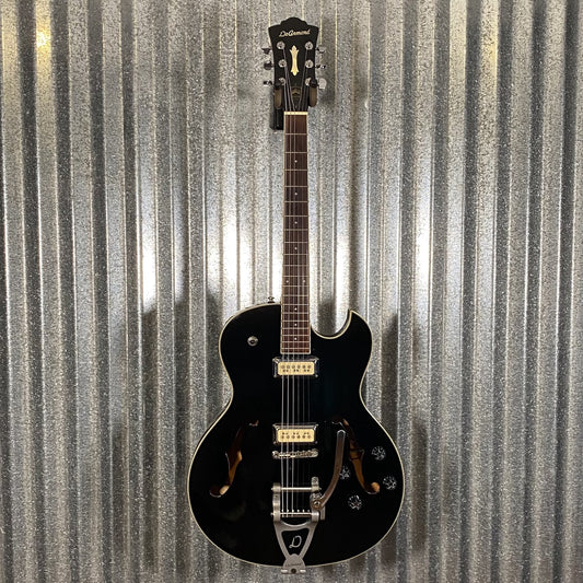 Darmond by Guild Starfire Special Semi Hollow Black Guitar 1999 Korea #3366 Used