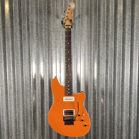 Reverend Kingbolt H90 Floyd Rose Baked Orange Railhammer Guitar #70166