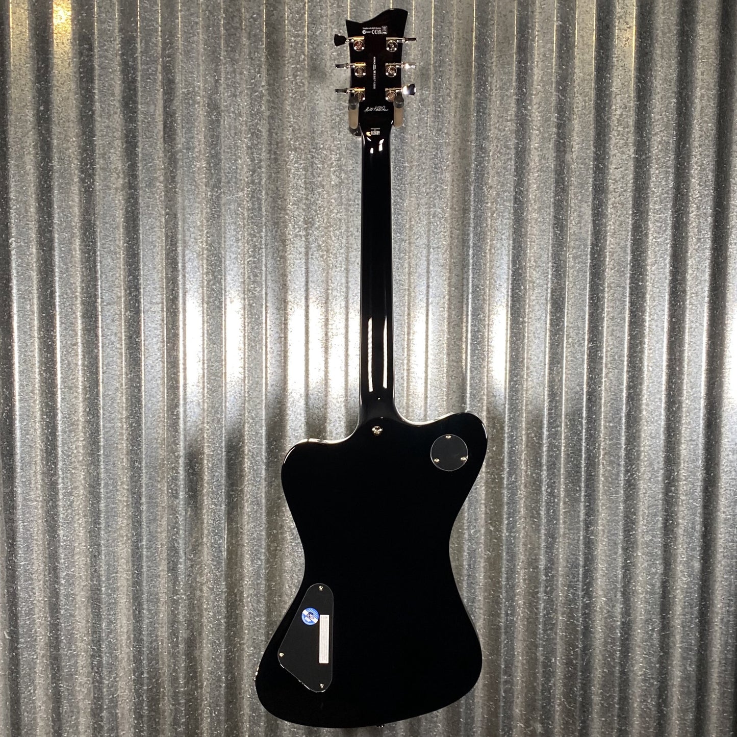 ESP LTD Sparrowhawk Bill Kelliher Vintage Silver Burst Guitar & Case SPARROWHAWKVSSB #1255 Used