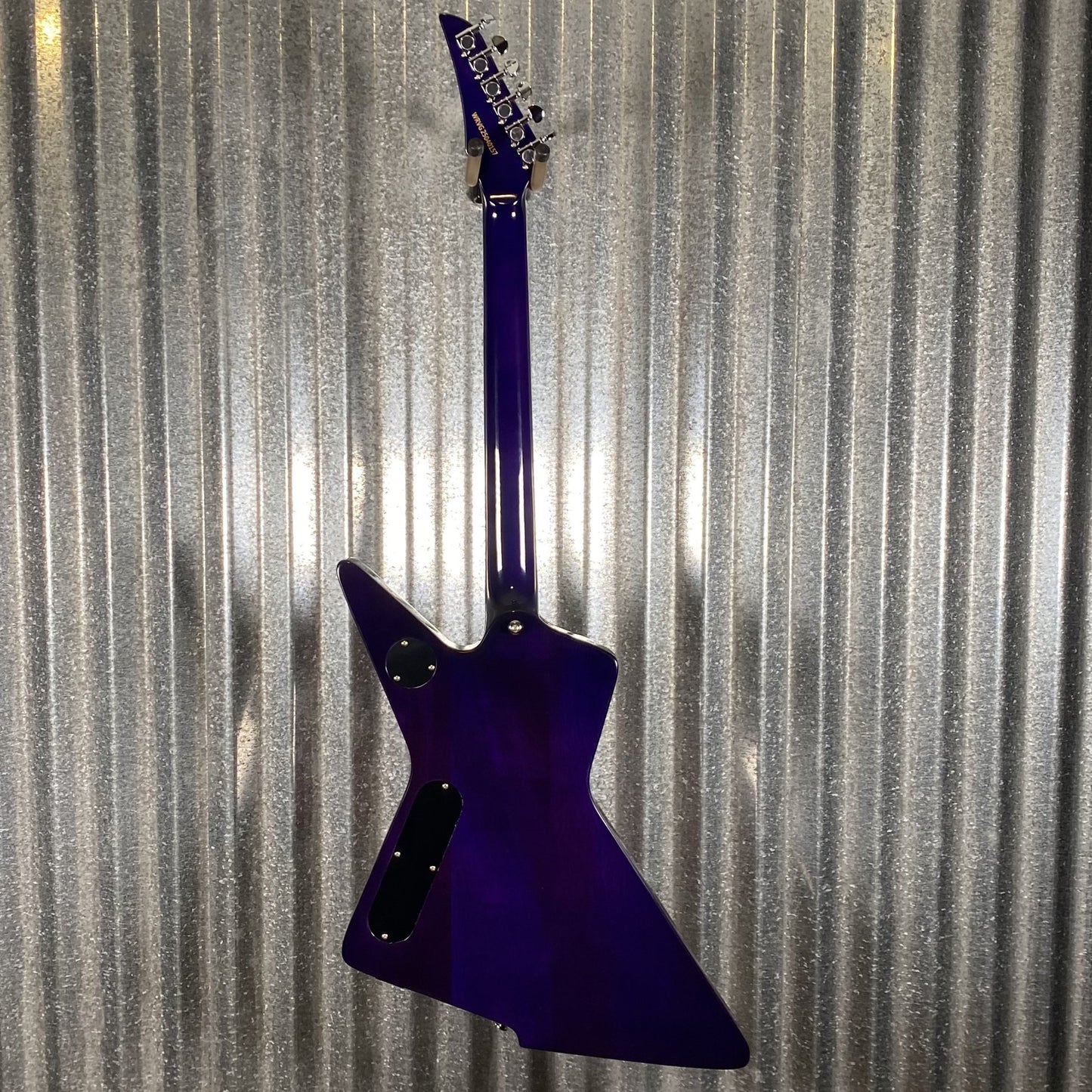 Westcreek Guitars Revenge Explorer Style Transparent Purple #0157 Used