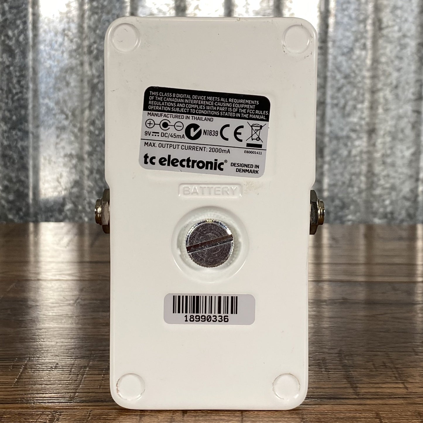 TC Electronic Polytune 3 Chromatic Tuner + BonaFide Buffer Guitar Effect Pedal Used