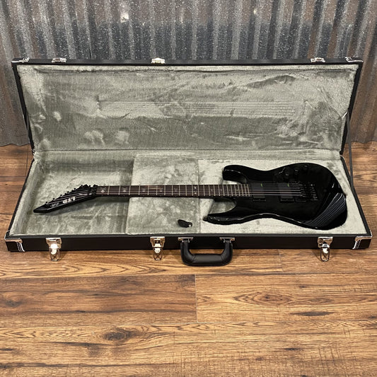 ESP LTD KH-602 Kirk Hammett EMG Black Guitar & Case LKH602 #0557 Used