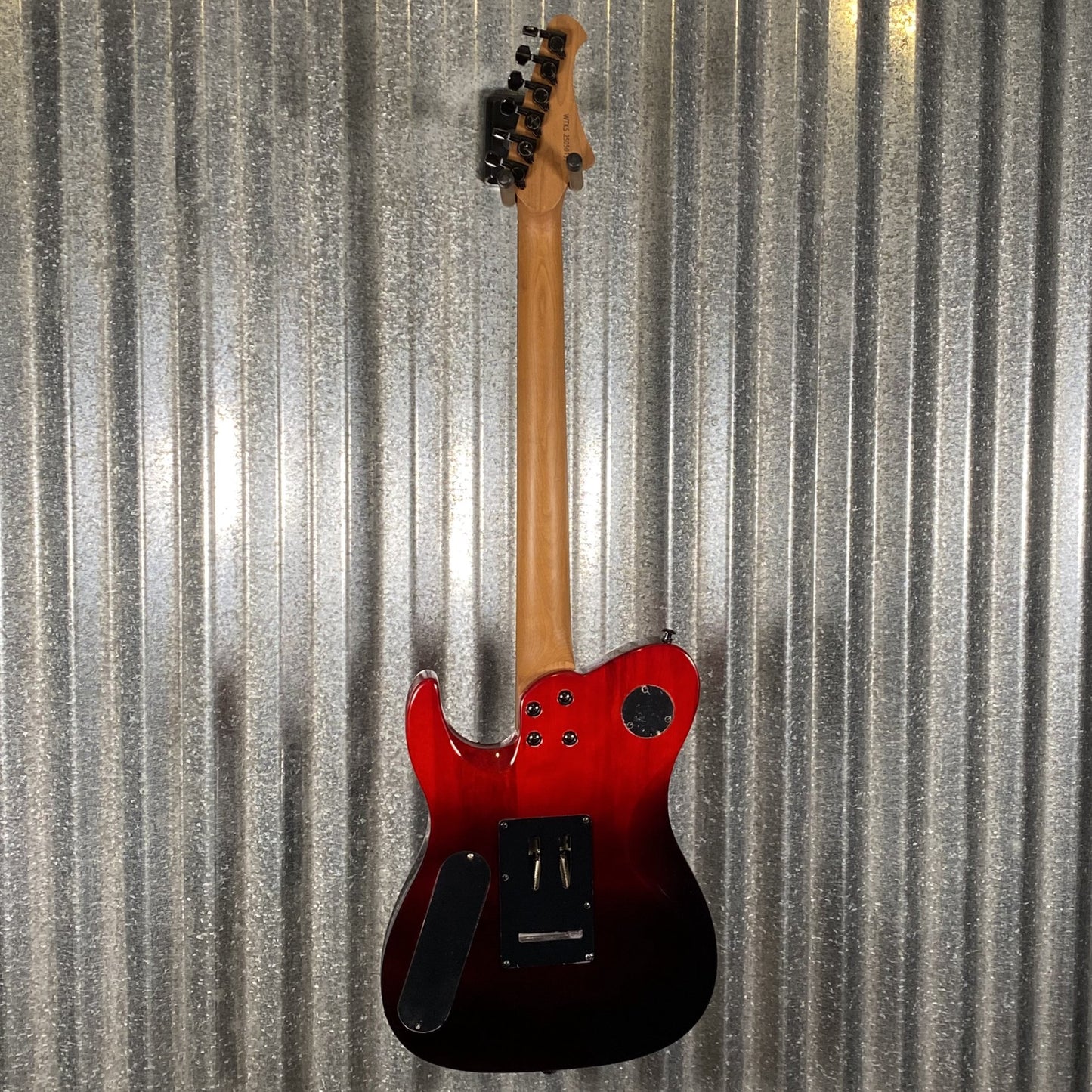 Westcreek Guitars Helyx T Style Dual Humbucker Sunset Ember Guitar #0191 Used