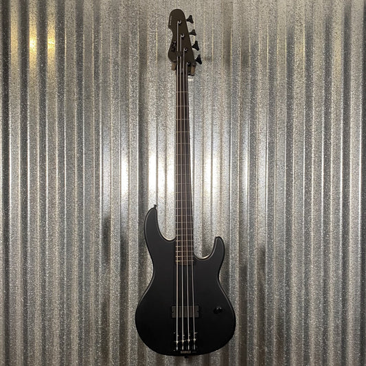 ESP LTD AP-4 Black Metal 4 String Bass AP4BKMBLKS #0591 Used