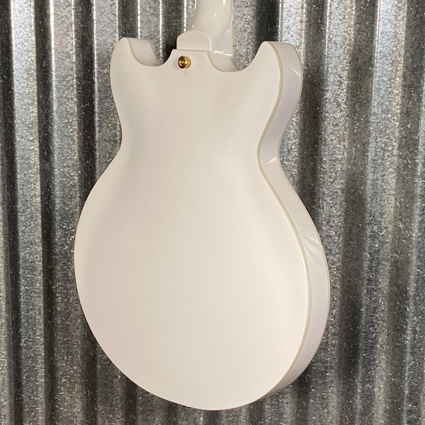 Westcreek Guitars 333 Semi Hollow Body Double Cutaway White #0011 Used