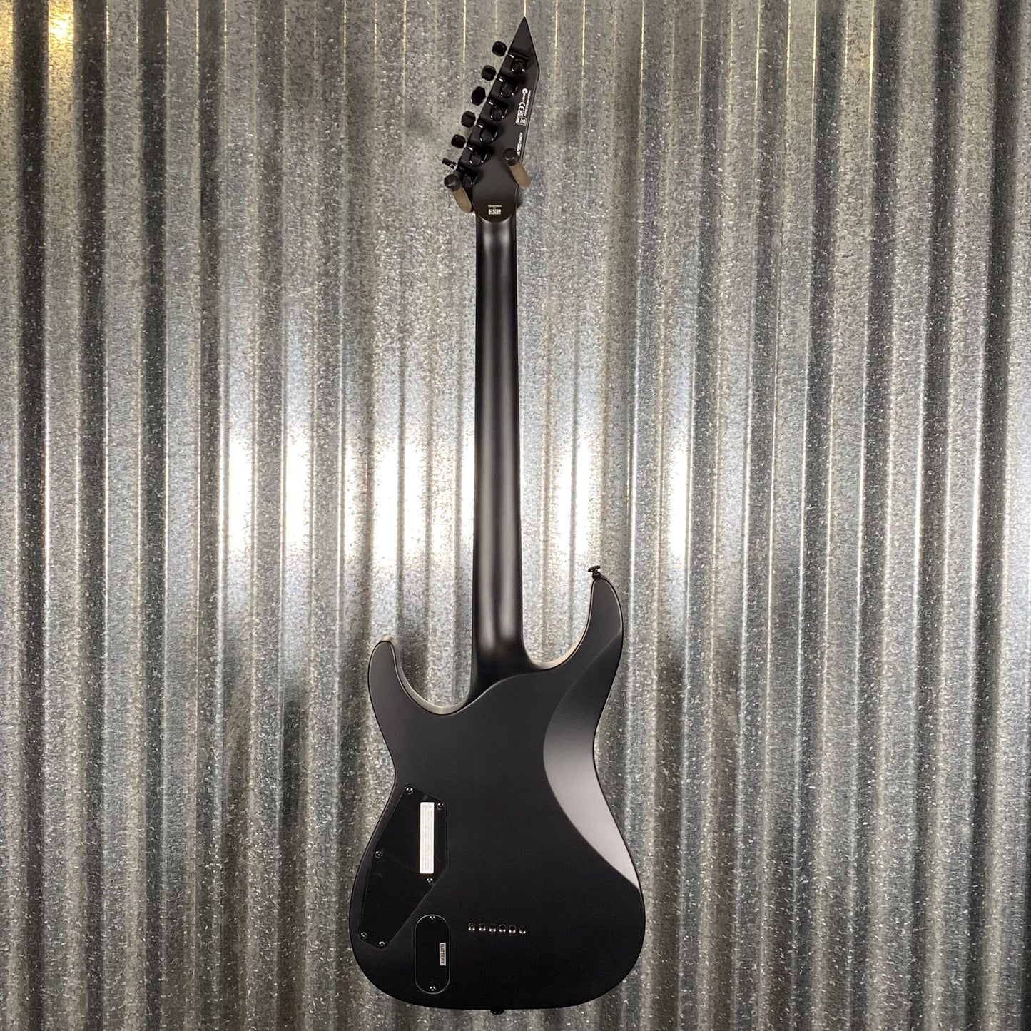 ESP LTD MH-1000B Baritone Black Satin Guitar MH1000BBLKS #0720 Used