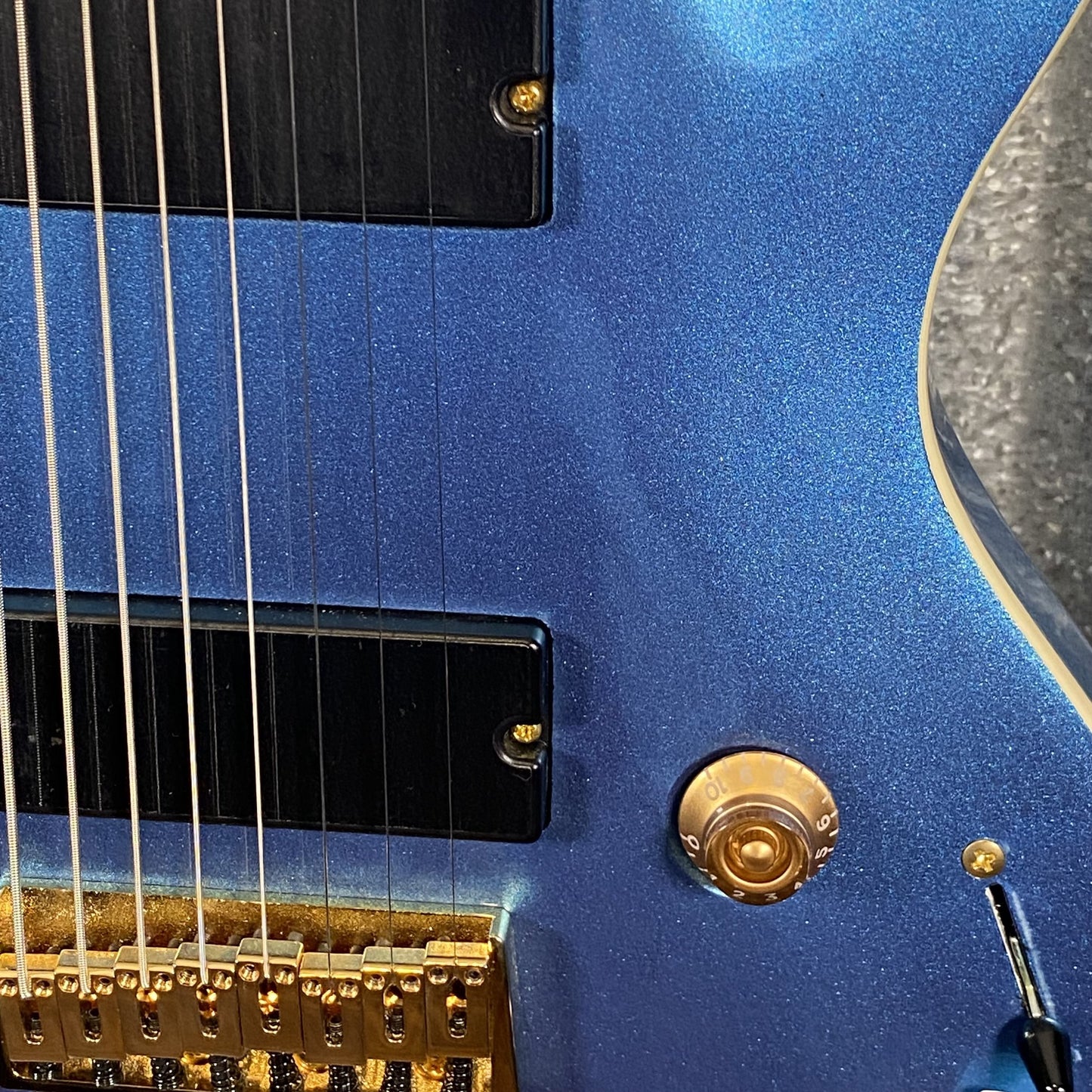 ESP LTD JR-208 Javier Reyes 8 String Pelham Blue Baritone Guitar LJR208PB #0461 Used