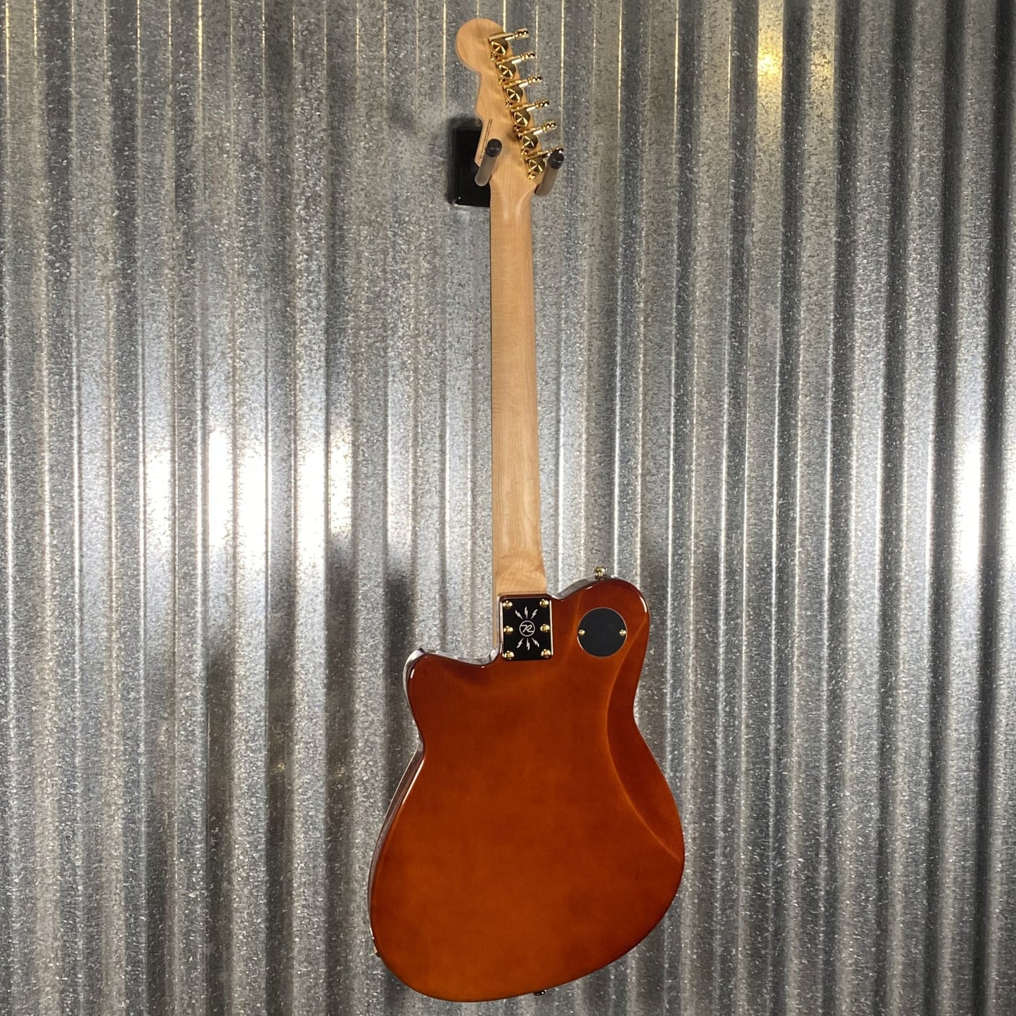 Reverend Charger RA FM Coffee Burst Flame Guitar #67631