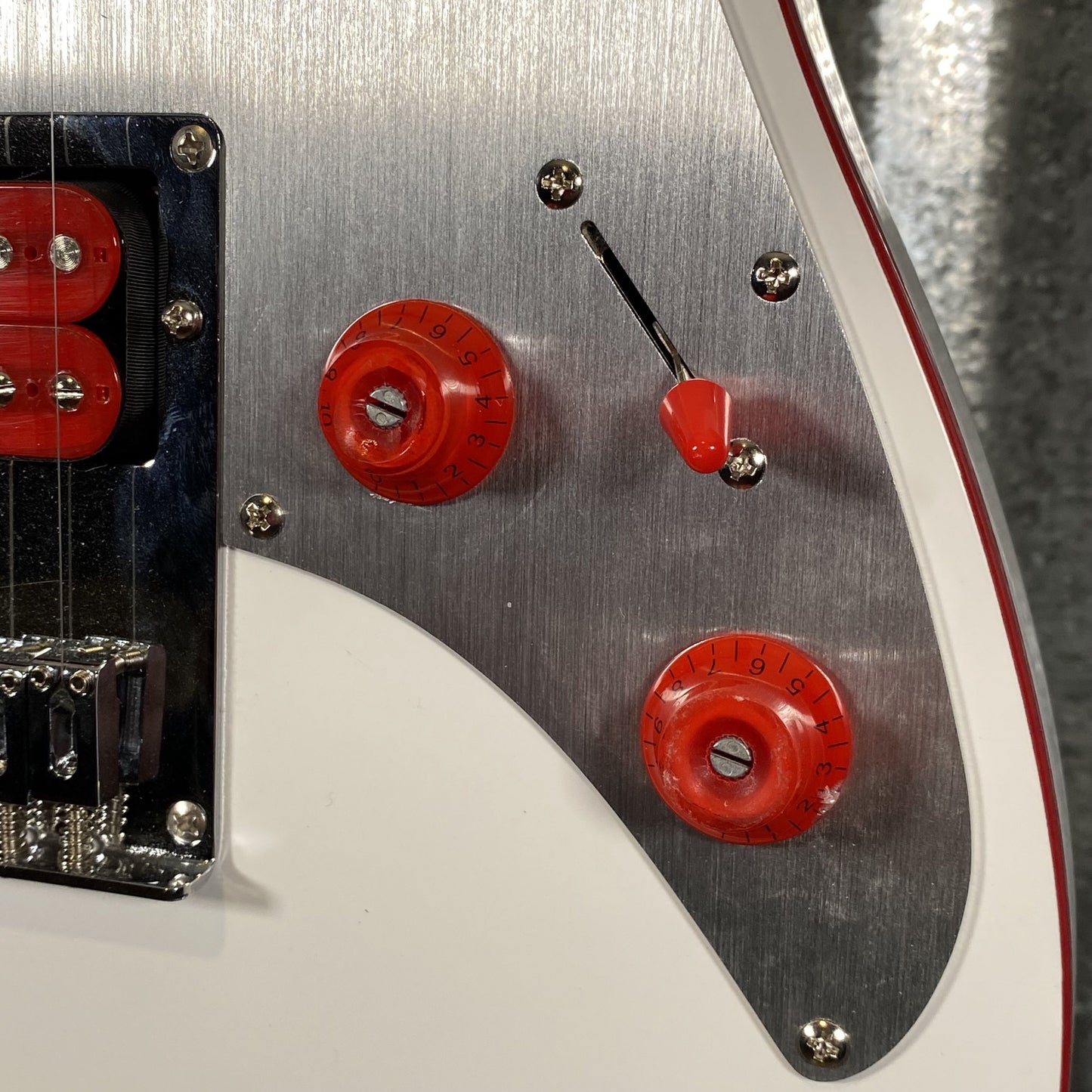 Westcreek Guitars TT-50KS T Style Dual Humbucker Guitar White #0079 Used
