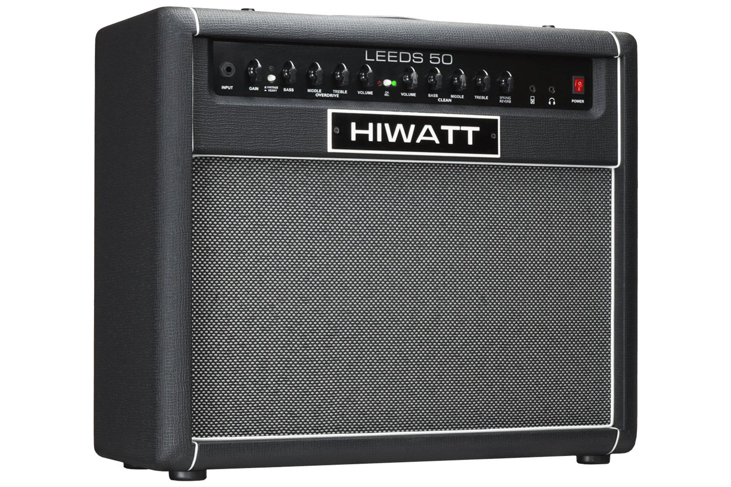 Hiwatt Leeds 50R 50 Watt 2 Channel 1x12" Reverb Guitar Amplifier Combo