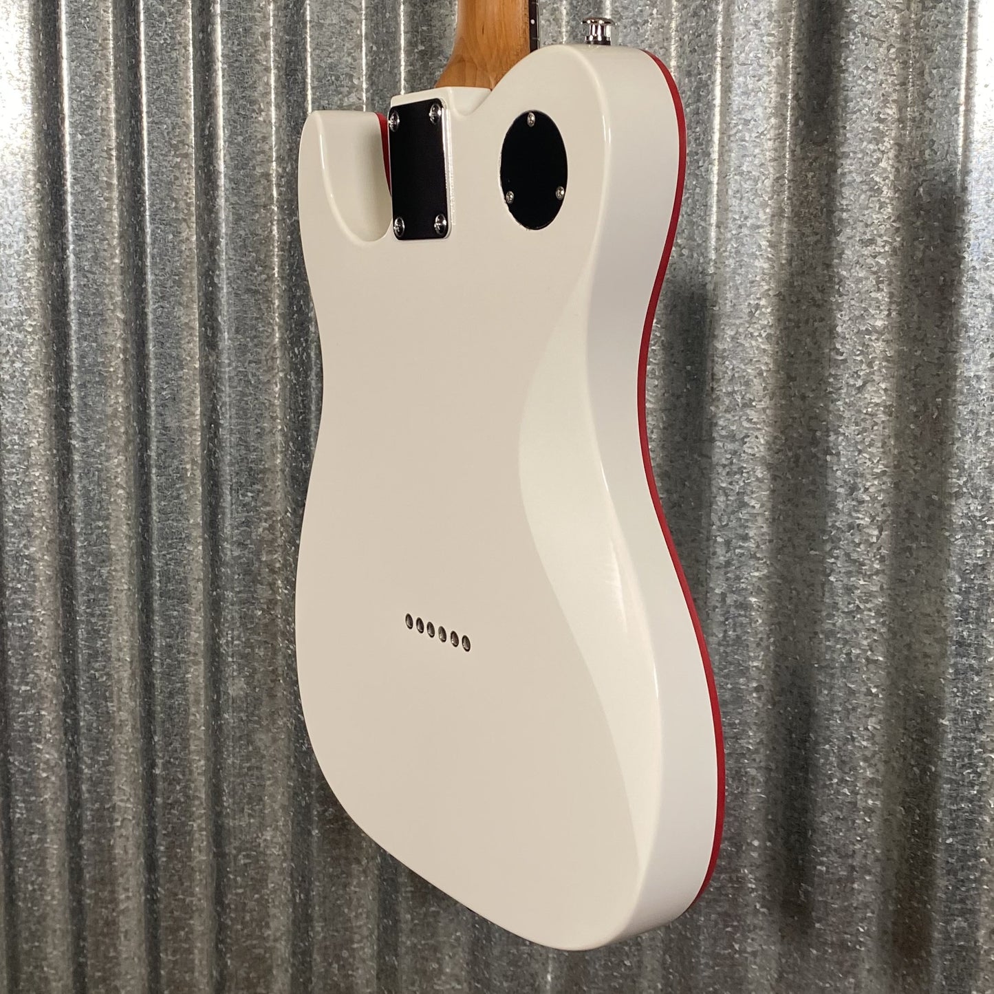 Westcreek Guitars TT-50KS T Style Dual Humbucker Guitar White #0053 Used