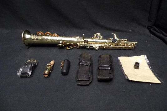 Eldon ESS400 Soprano Saxophone with Lightweight Collegiate Case #0052 *