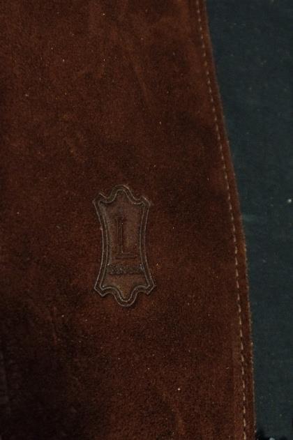 Levy's Leather MS4-BRN 3.5 Inch Bass Strap Brown