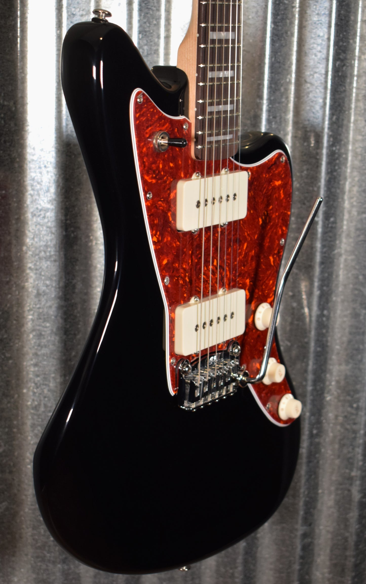 G&L USA Doheny Jet Black Rosewood Satin Neck Guitar & Case #5349