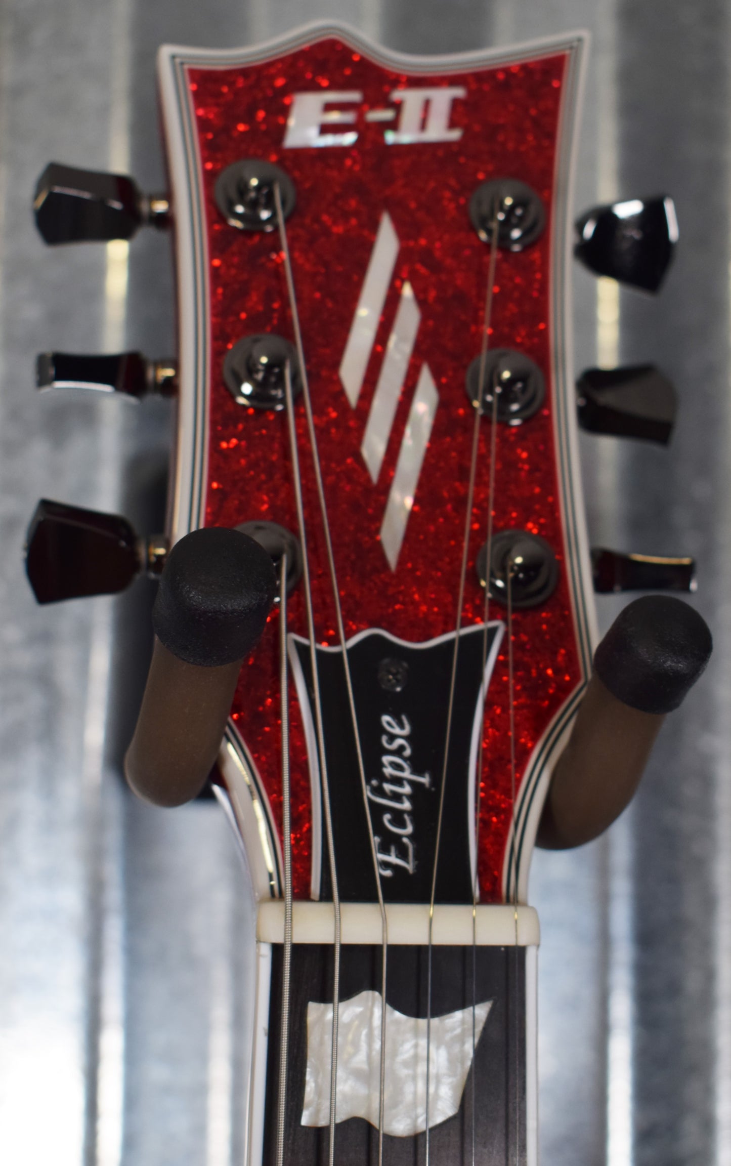 ESP E-II Eclipse DB Red Sparkle EMG Guitar & Case EIIECDBRSP Japan #ES4517193