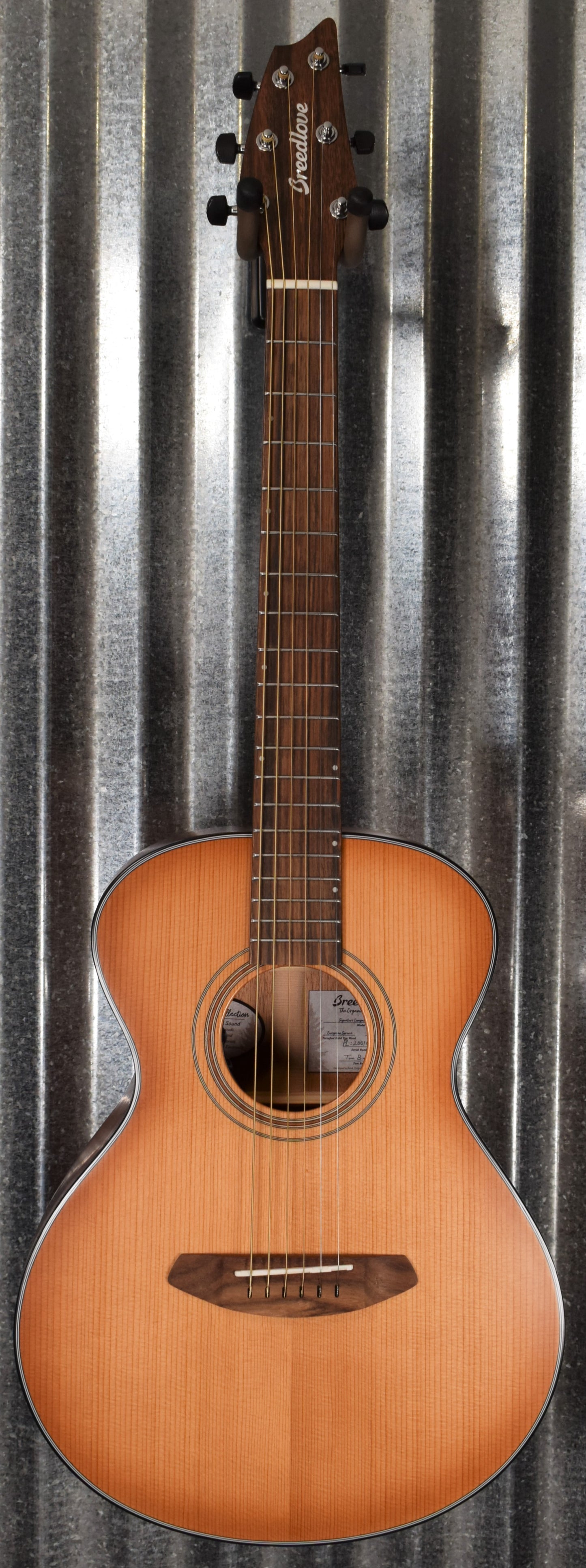 Breedlove Signature Companion Copper E Mahogany Acoustic Electric Guitar B Stock #4522