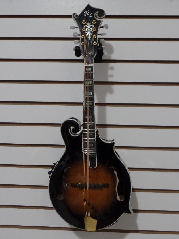 Michael Kelly Legacy Flame Top Tobacco Burst Electric Mandolin MKLFSETBS #0123