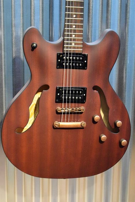 Washburn HB32DMK Distressed Matte Mahogony Semi Hollow Guitar #152