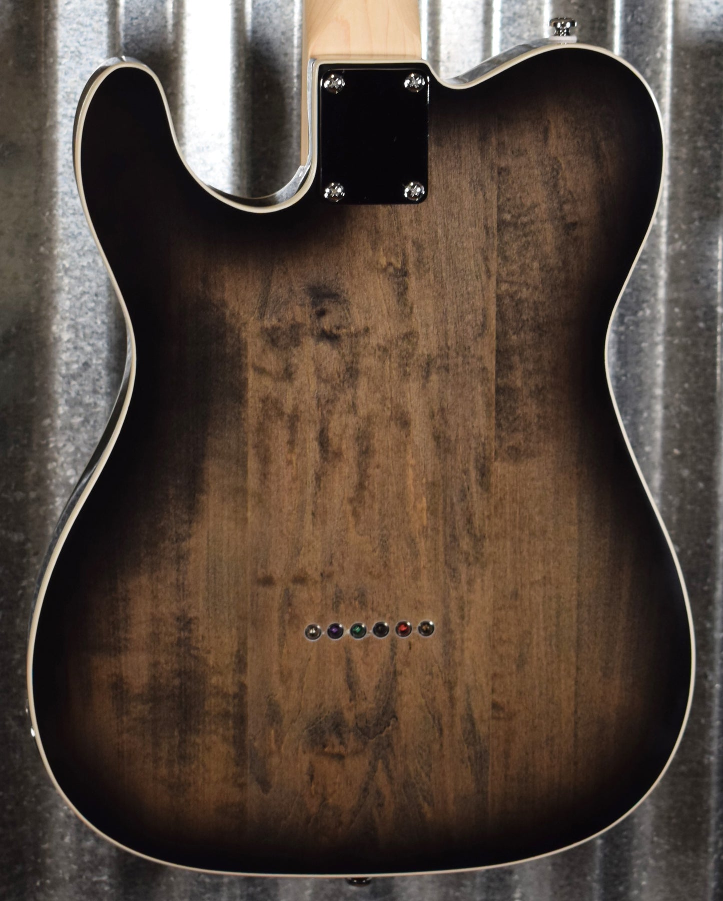 G&L Tribute Limited Edition ASAT Classic Semi Hollow Double Bound Charcoal Guitar #0528