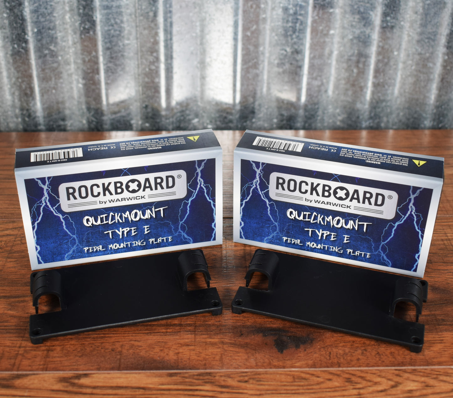 RockBoard QuickMount Type E for Boss Guitar Effect Pedals 2 Pack