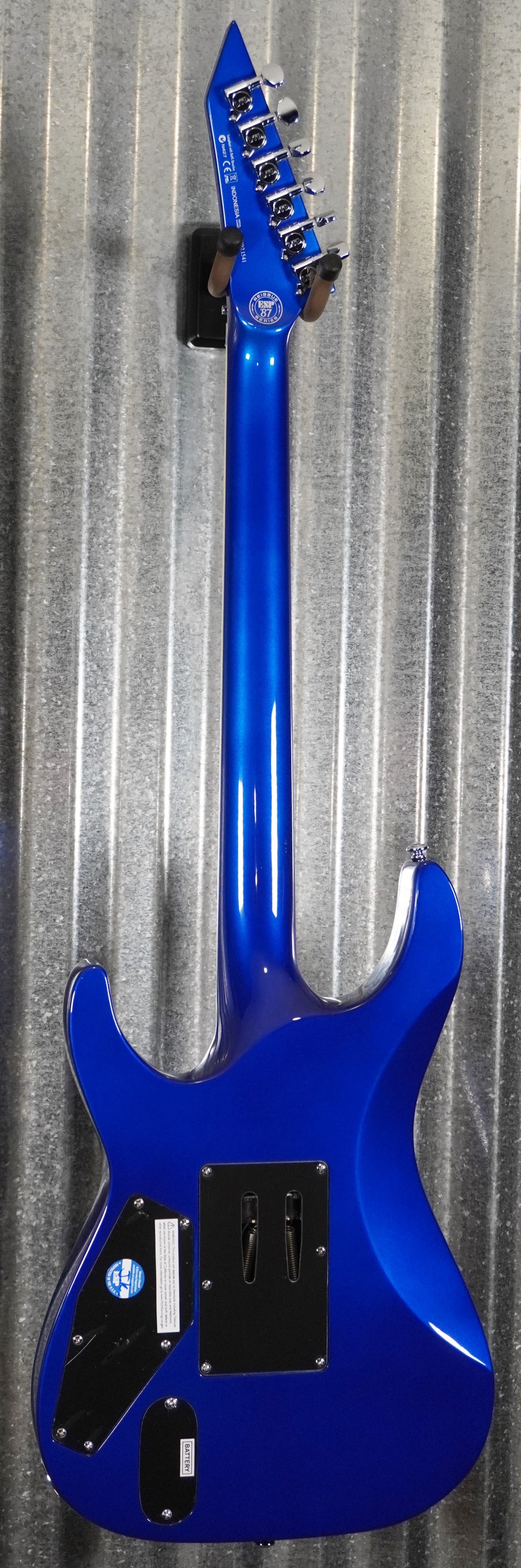 ESP LTD M-1 Custom Dark Blue Guitar LM1CTM87DMB #1541