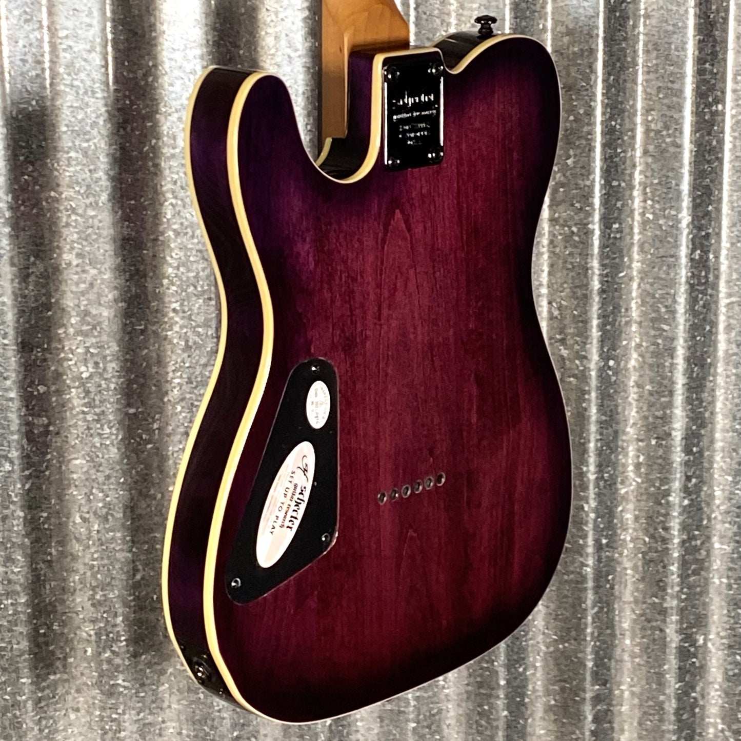 Schecter PT Pro HH Trans Purple Burst Guitar #2265