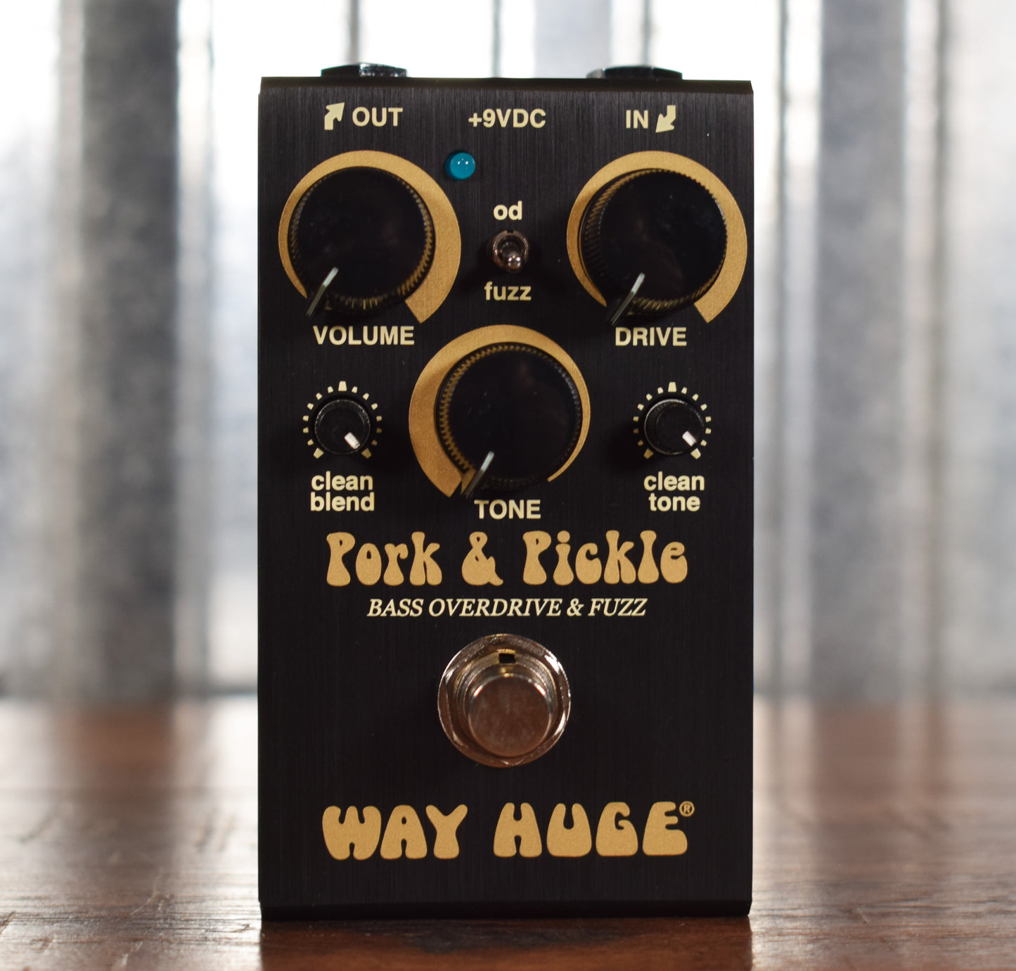 Dunlop Way Huge Smalls WM91 Pork & Pickle Bass Overdrive Fuzz Effect Pedal
