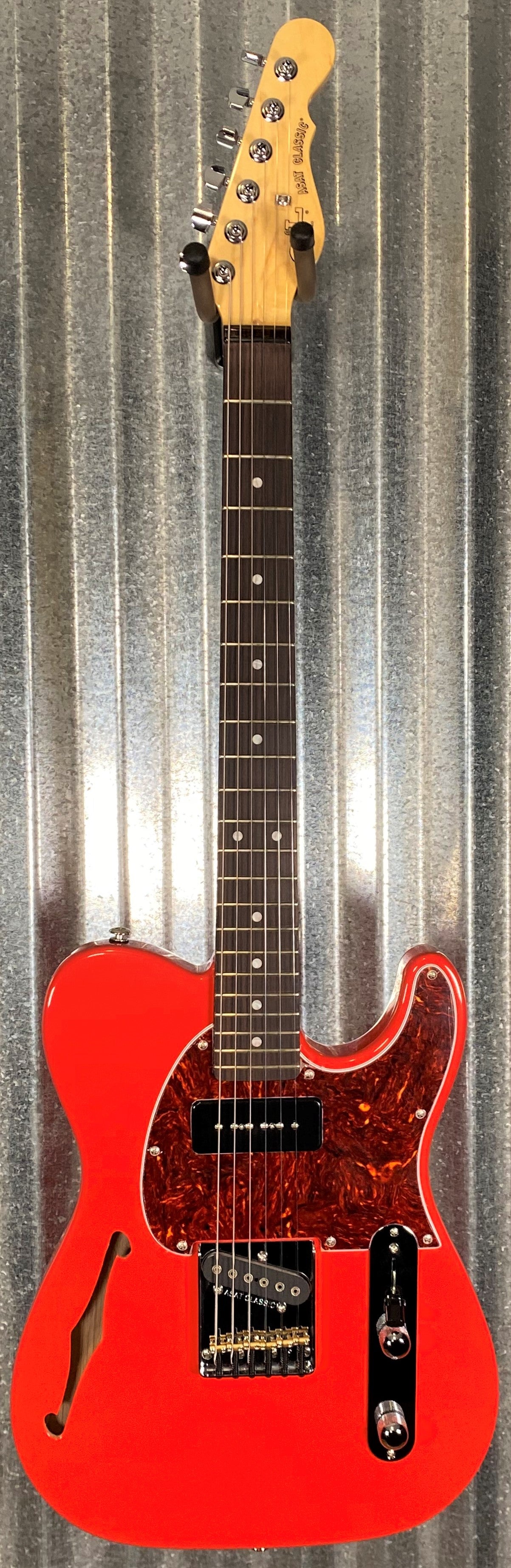 G&L USA ASAT Classic Bluesboy 90 Semi Hollow Fullerton Red Guitar #6040