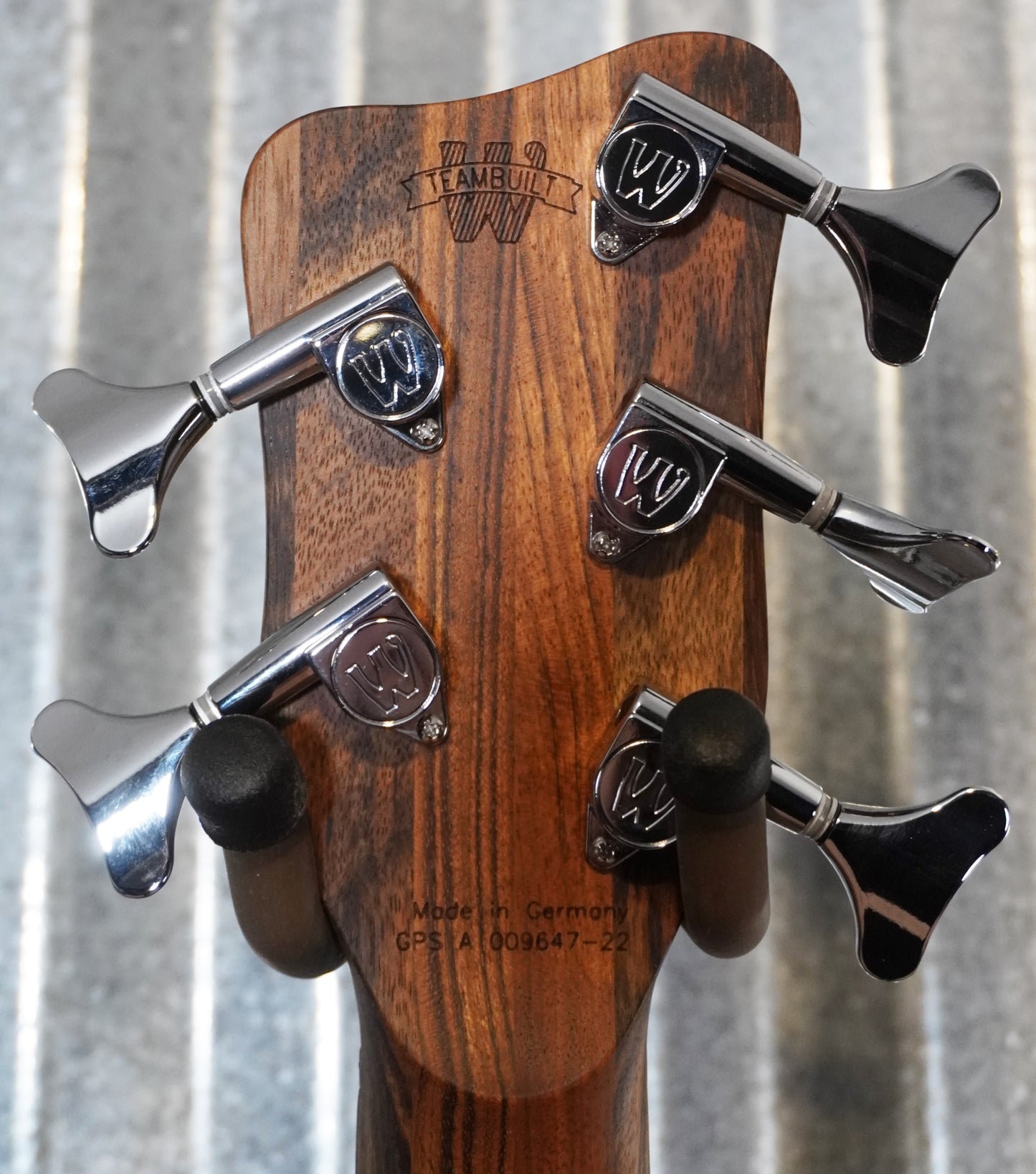 Warwick German Pro Series Thumb Bolt-On 5 String Natural Bass & Gig Bag #4722