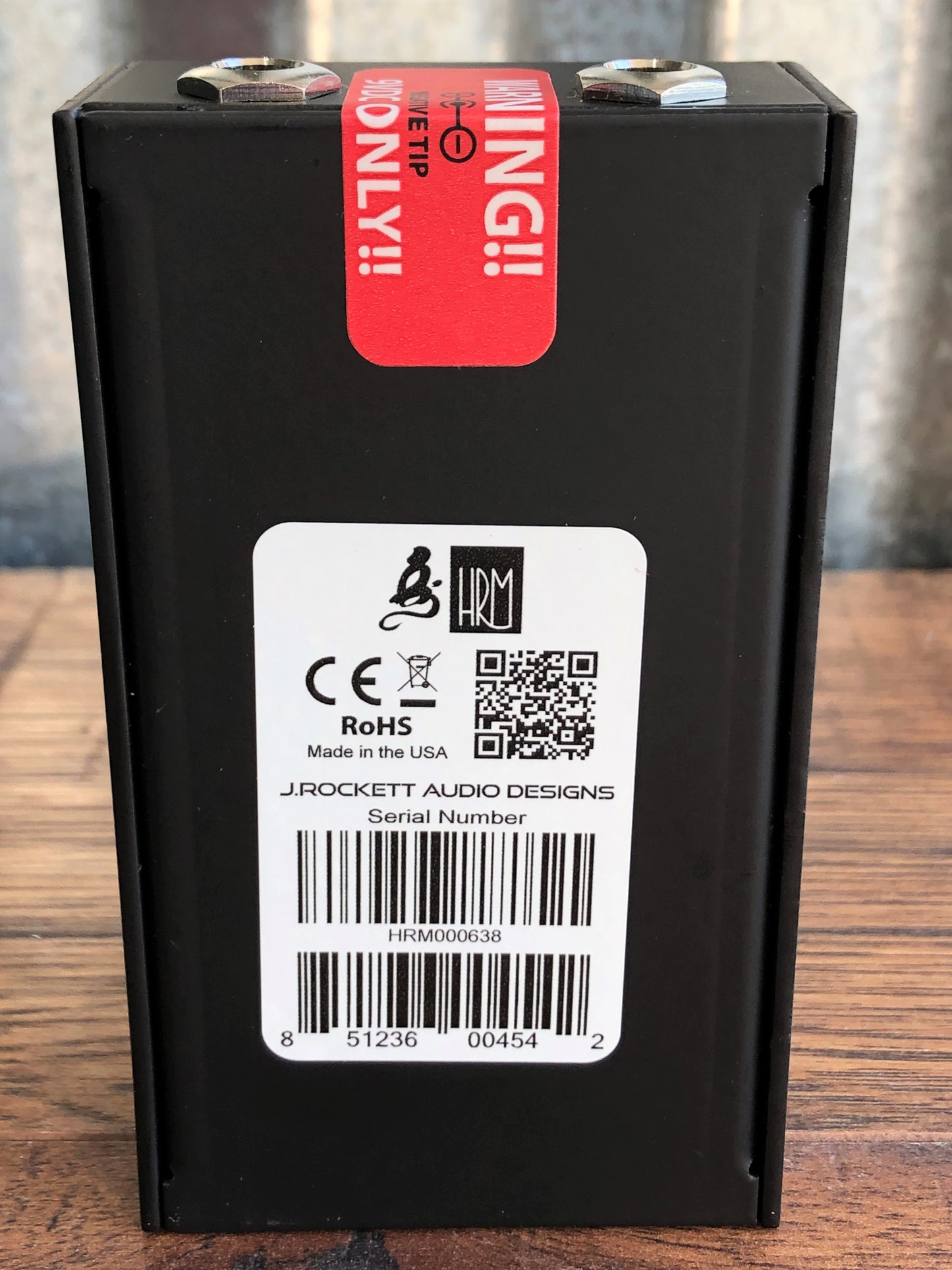 J. Rockett Audio Designs HRM Hot Rubber Monkey Overdrive Guitar Effect Pedal