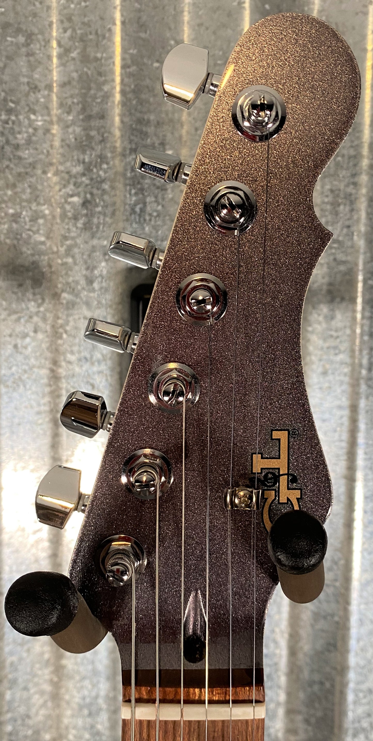 G&L USA Fallout Graphite Metallic Guitar & Case #5187