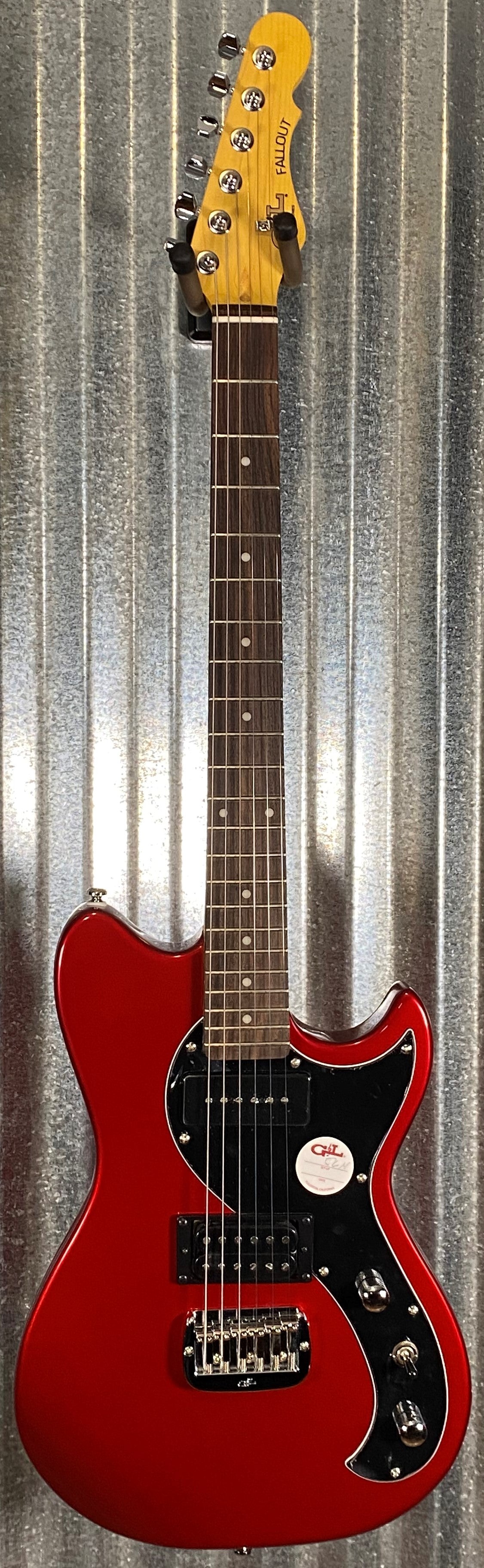 G&L Tribute Fallout Candy Apple Red Guitar #4567