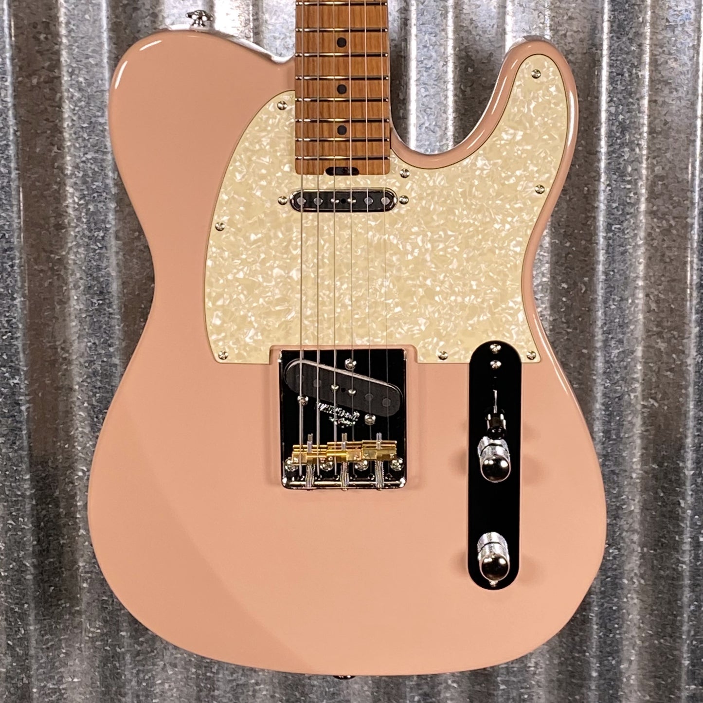 Musi Virgo Classic Telecaster Shell Pink Guitar #0173 Used