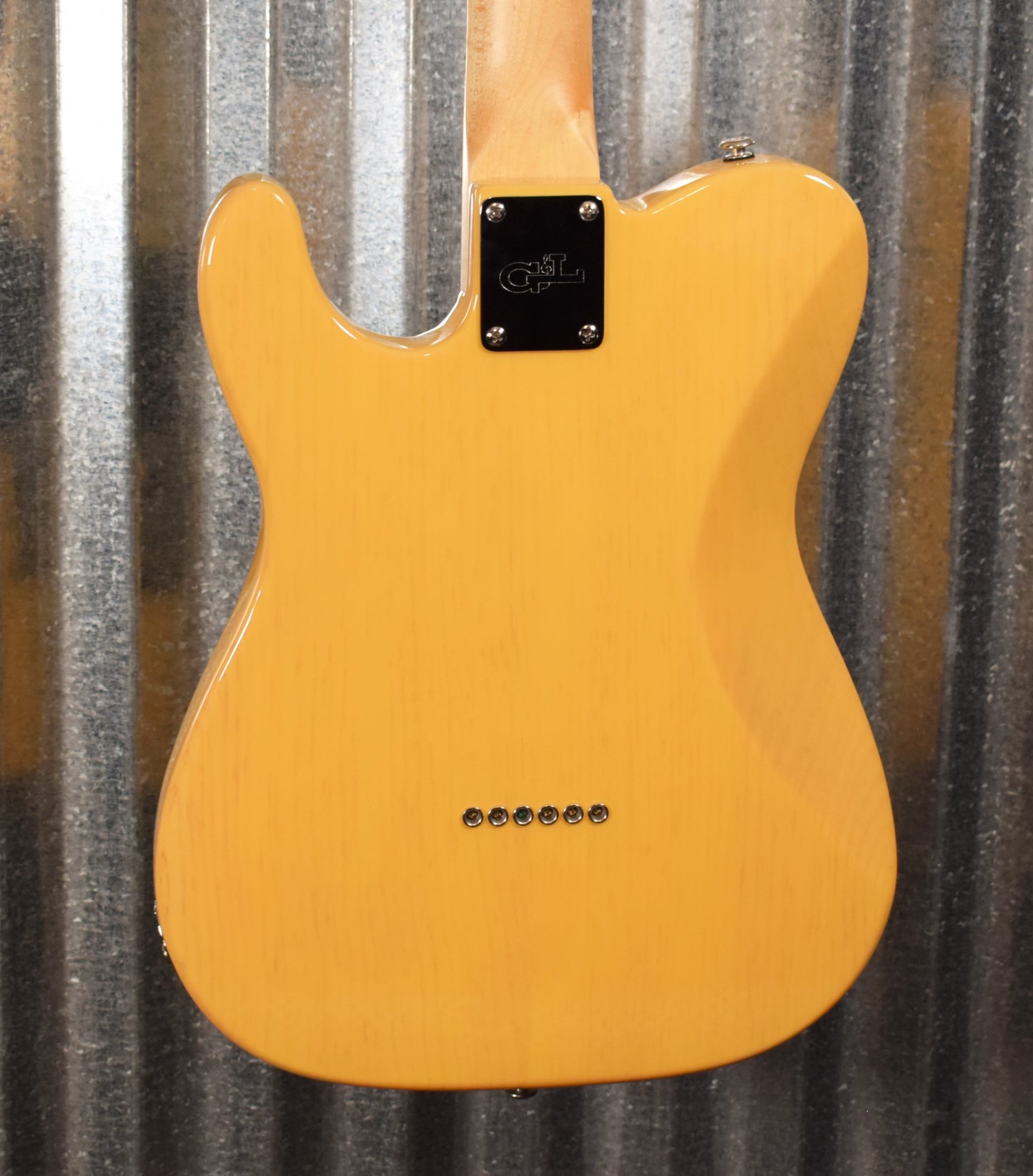 G&L USA ASAT Classic Butterscotch Blonde Pine Maple Satin Neck Guitar & Case #5216