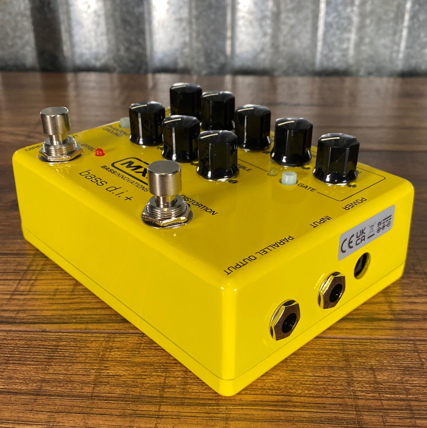 Dunlop MXR M80Y Bass Distortion + Preamp Direct Box Ikebe Yellow Effect Pedal