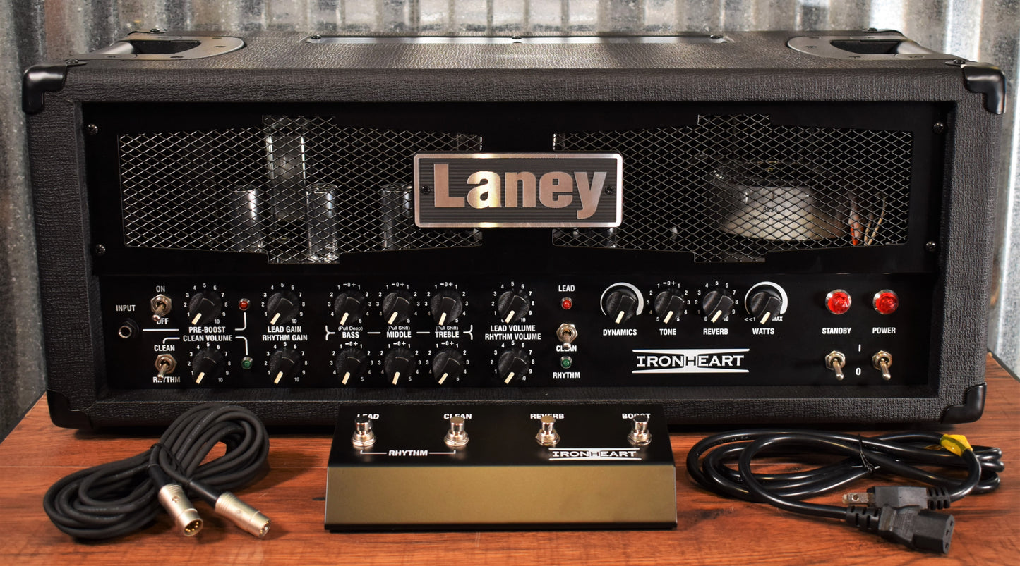 Laney IRT60H Ironheart All Tube 3 channel 60 Watts Guitar Amplifier Head