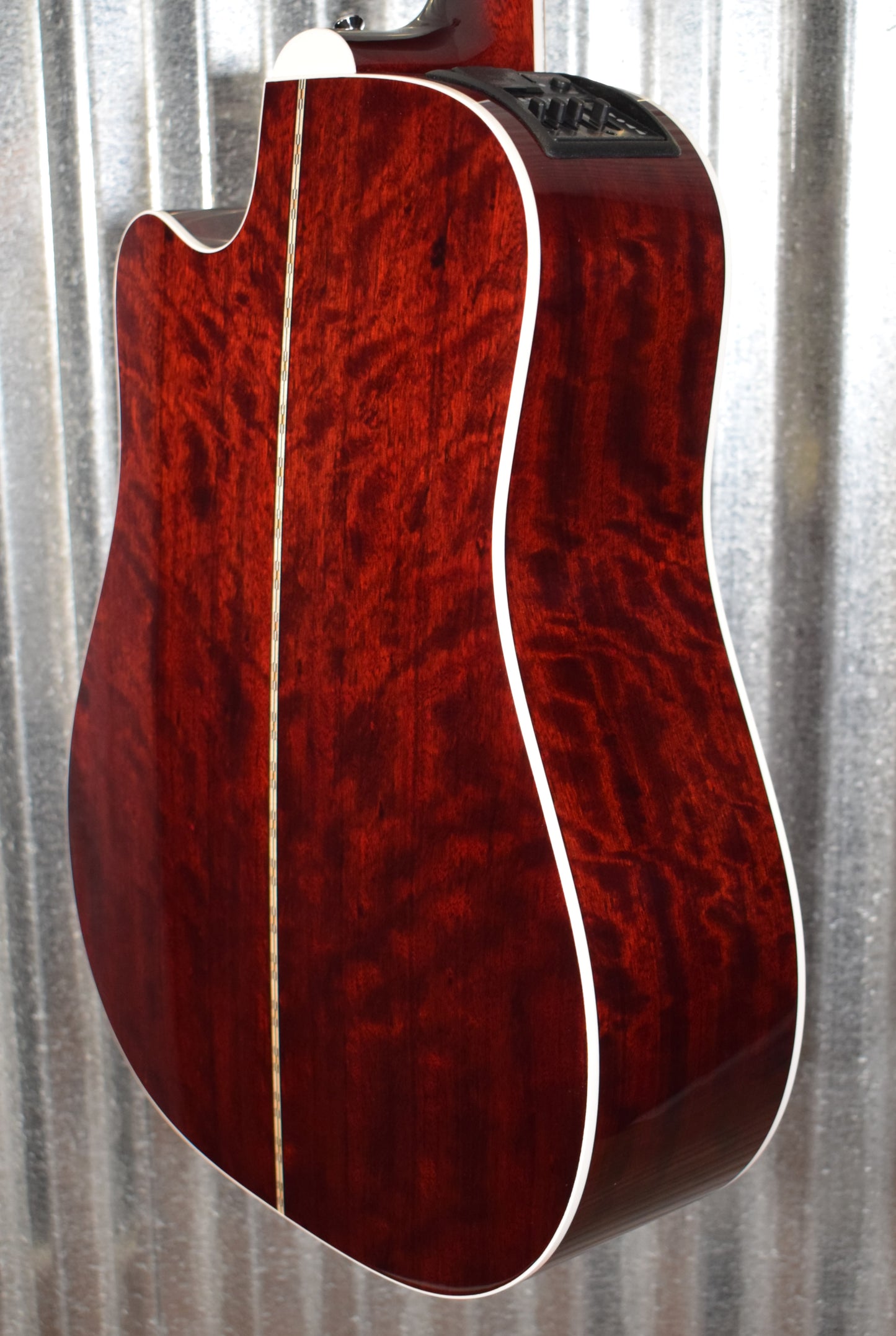 Takamine JJ325SRC-12 String John Jorgenson Gloss Red Acoustic Electric Guitar & Case #0218