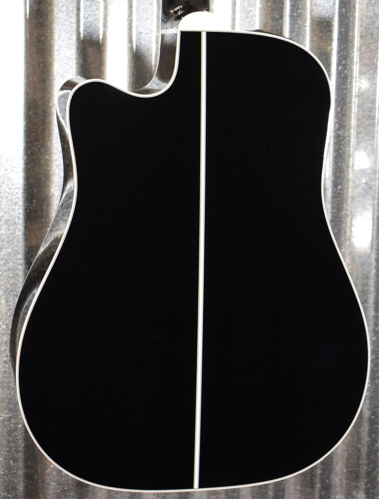 Takamine EF381SC-12 String Black Acoustic Electric Guitar & Case #0218