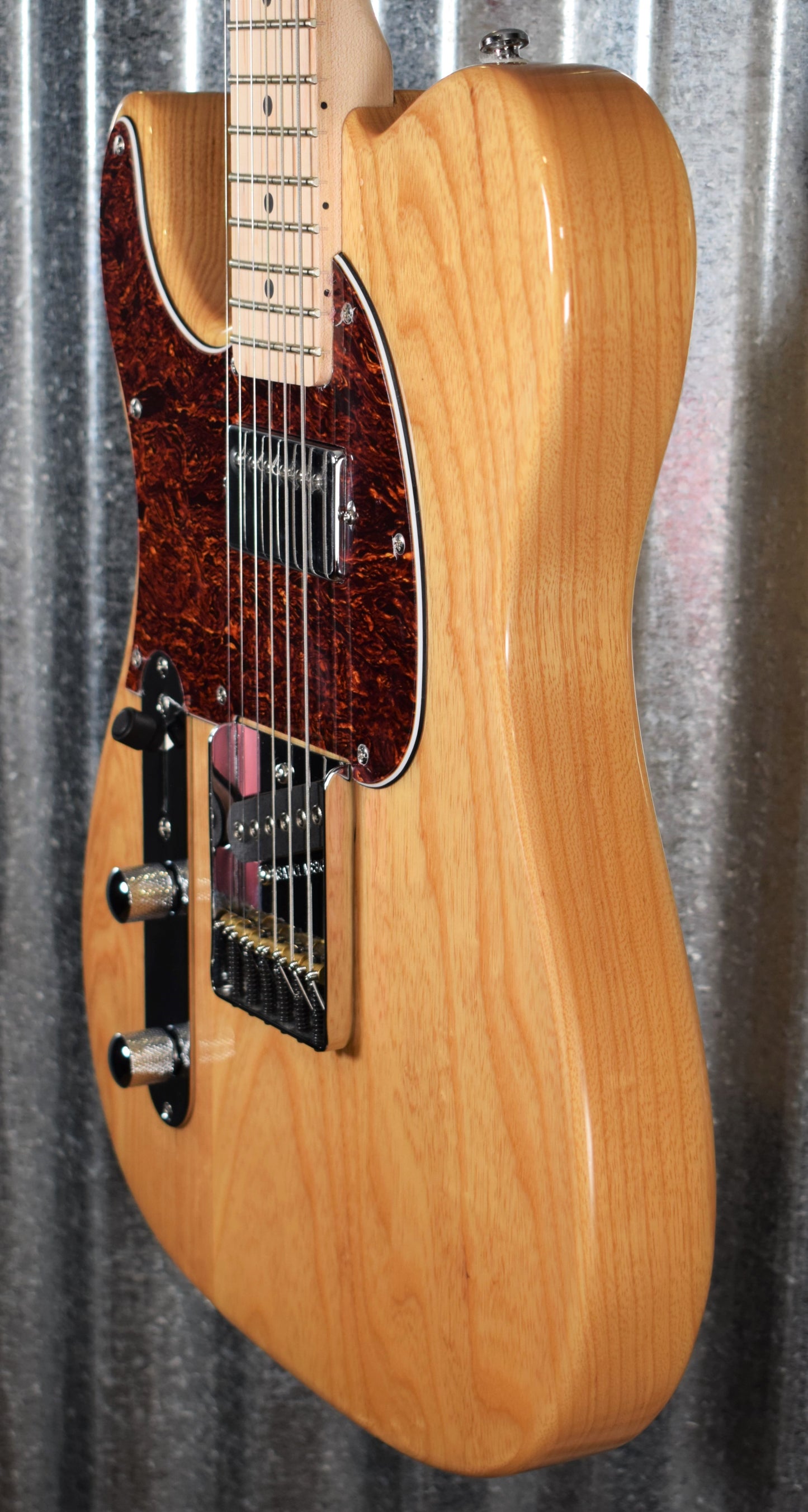 G&L Tribute ASAT Classic Bluesboy Natural Gloss Guitar Left Hand #2979 Demo
