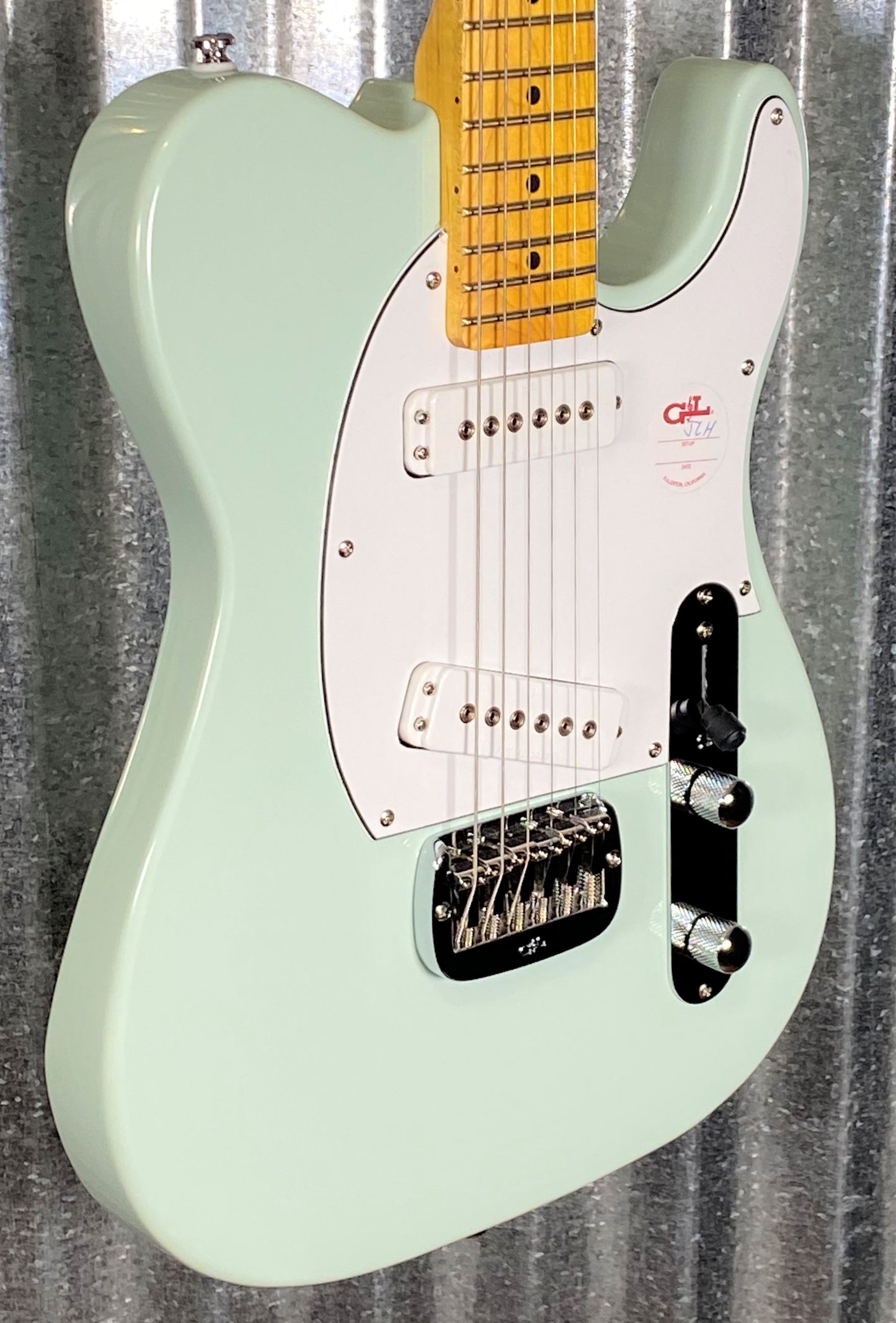 G&L Tribute ASAT Special Surf Green Guitar Blem #7466