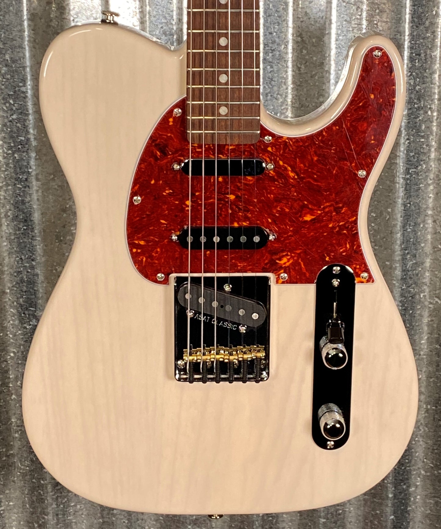 G&L USA ASAT Classic 'S' Alnico Blonde Guitar & Case #8206